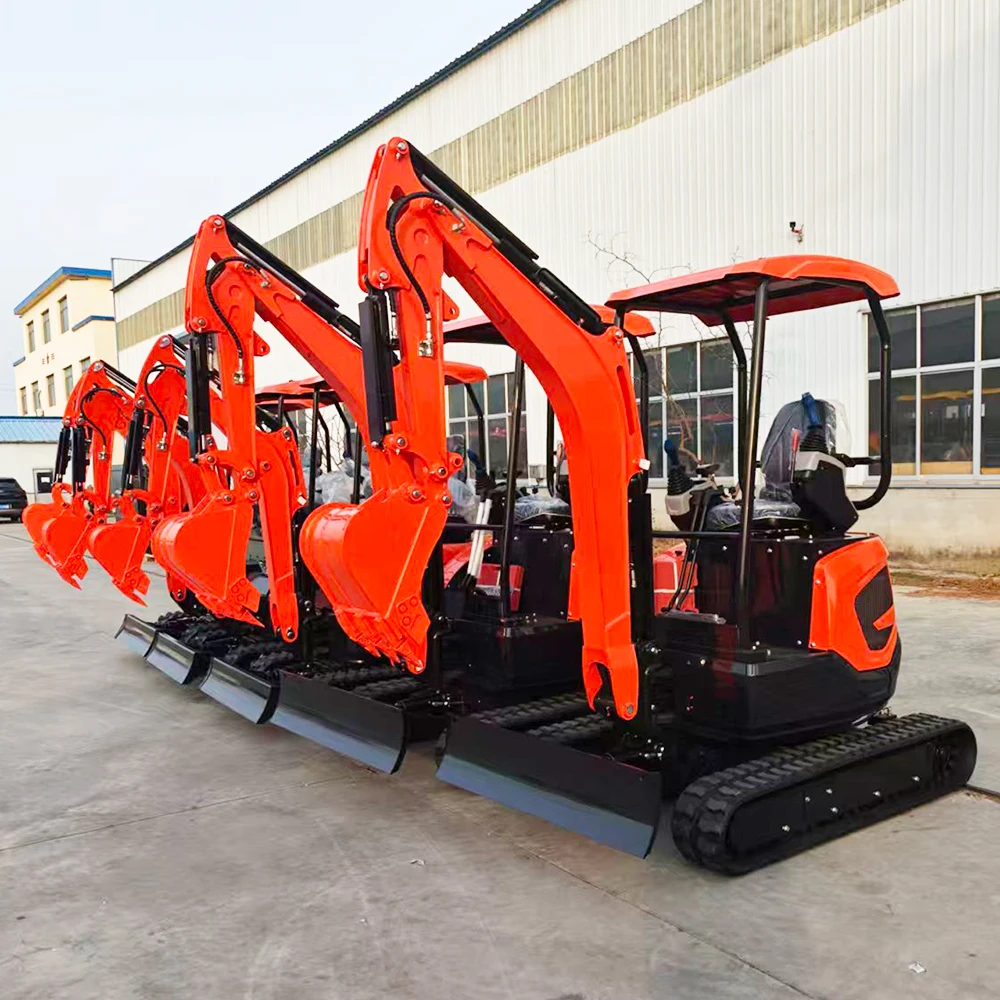 1.8T/2.5T Mini Excavator, Customized & CE Certified, Direct Factory Price with Global Shipping & Support
