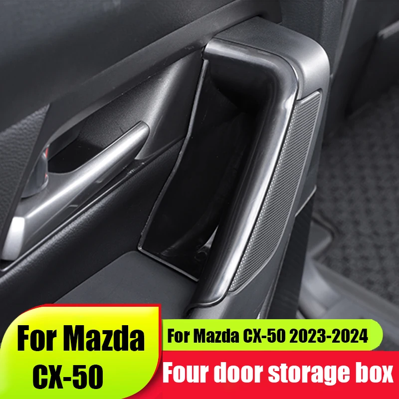 

For Mazda CX-50 CX50 2021 2022 2023 2024 2025 Car four door storage box door handle storage box interior storage components