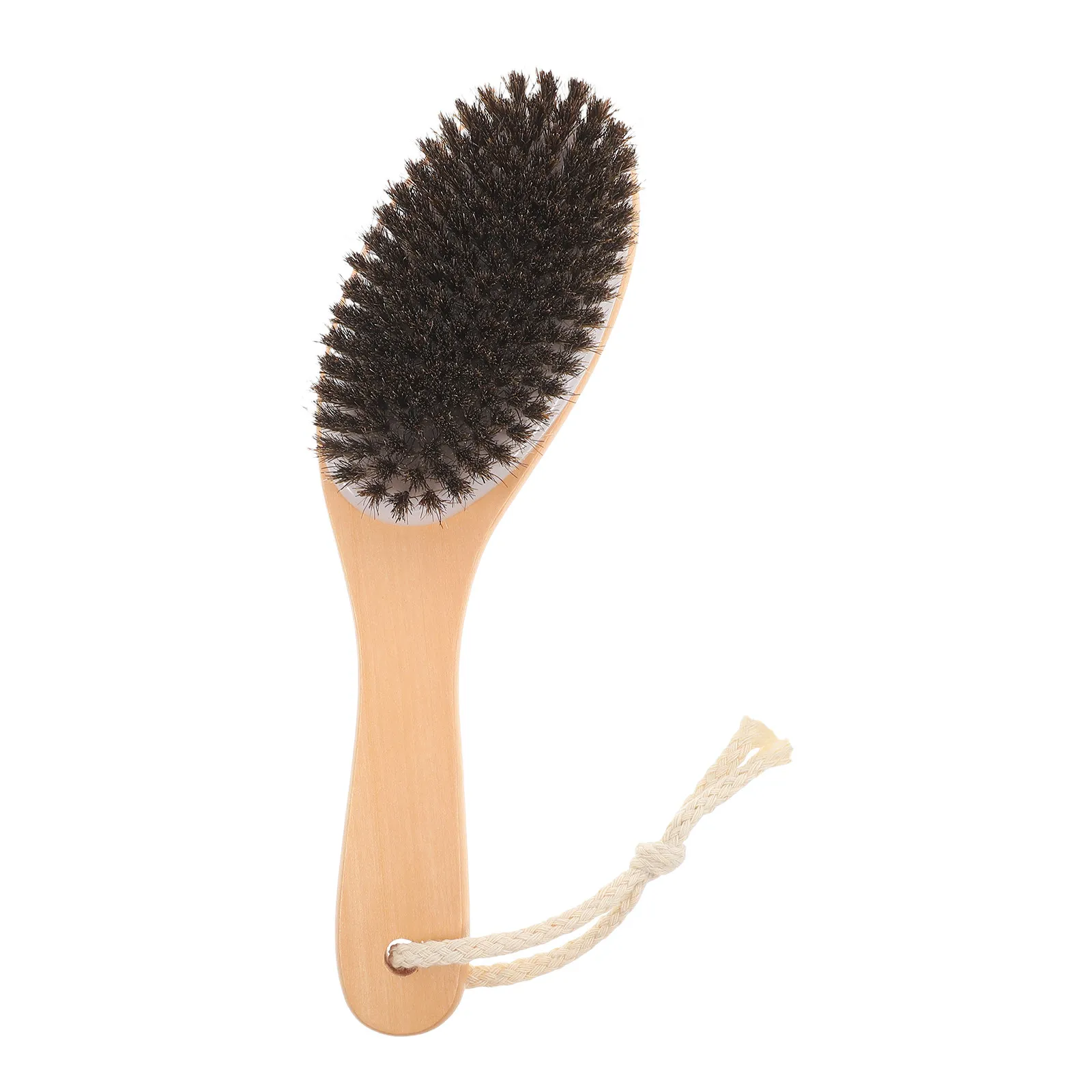 Horse Body Brush for Dirt & Loose Hair Removal – Soft Bristles, Ergonomic Handle, Portable Lightweight Grooming Tool
