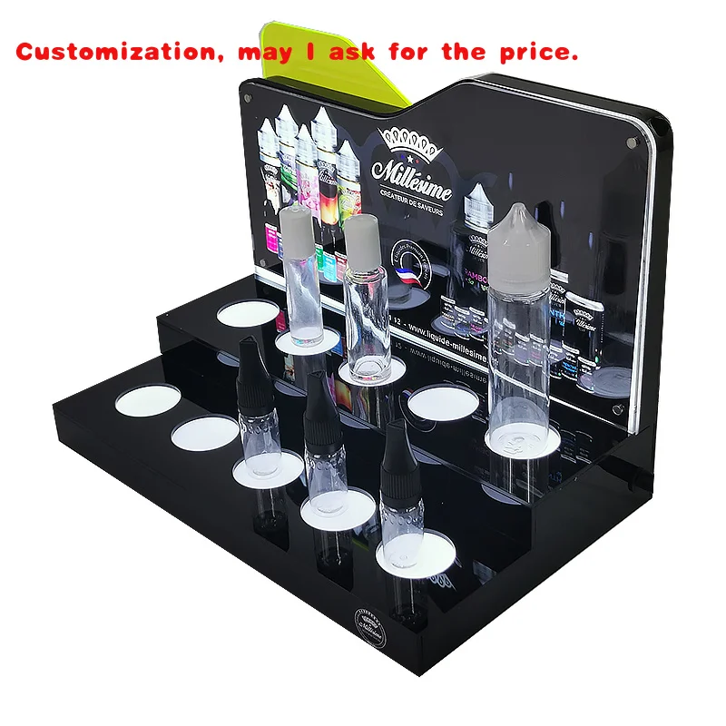 

Изготовленный на заказ. Подставка для демонстрации дымового магазина. АЗС. Акриловая стойка для демонстрации эфирного масла.