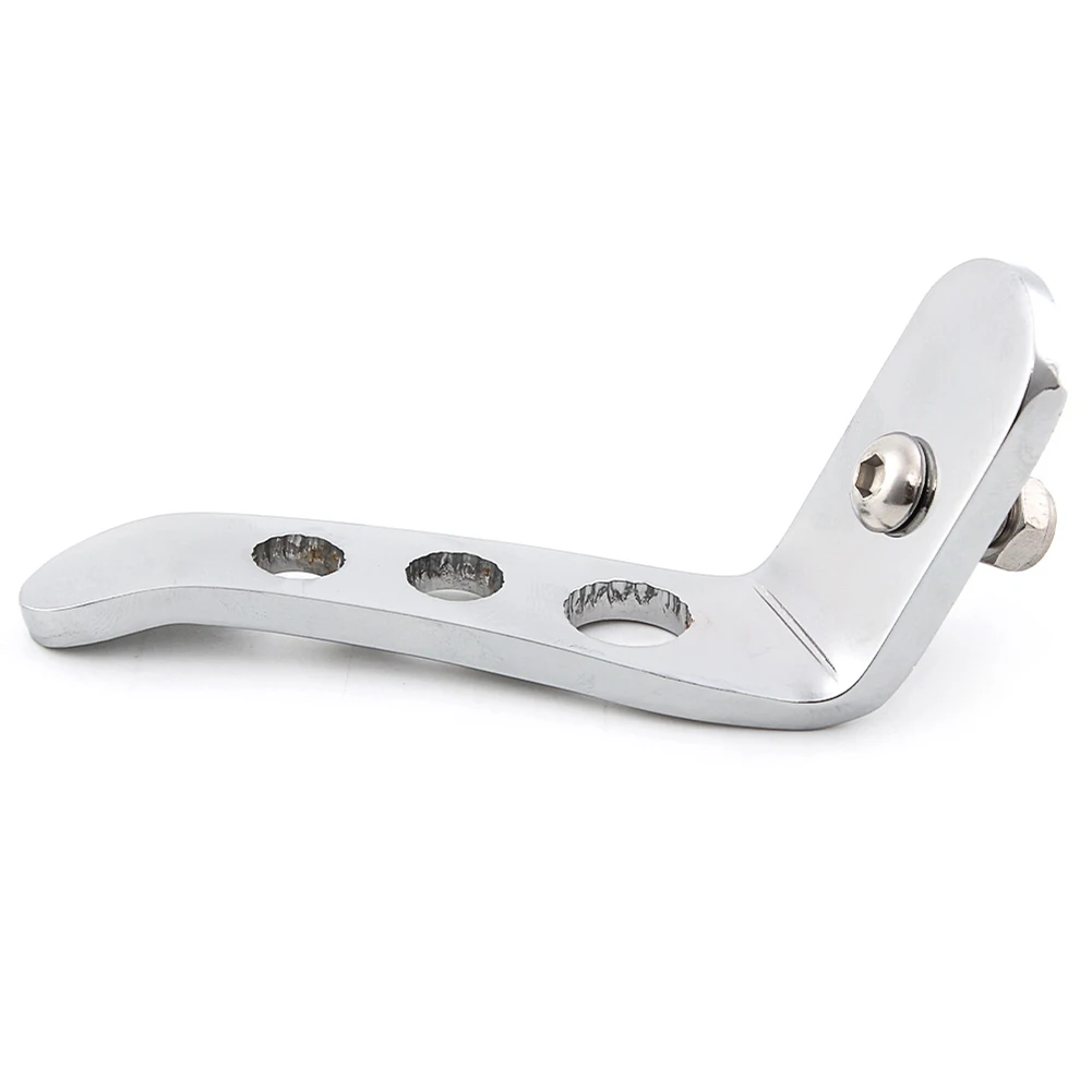 

Simplify Your For Harley's Kickstand Operation with Alloy Chrome Motorbike Extension Kit Experience Effortless Handling