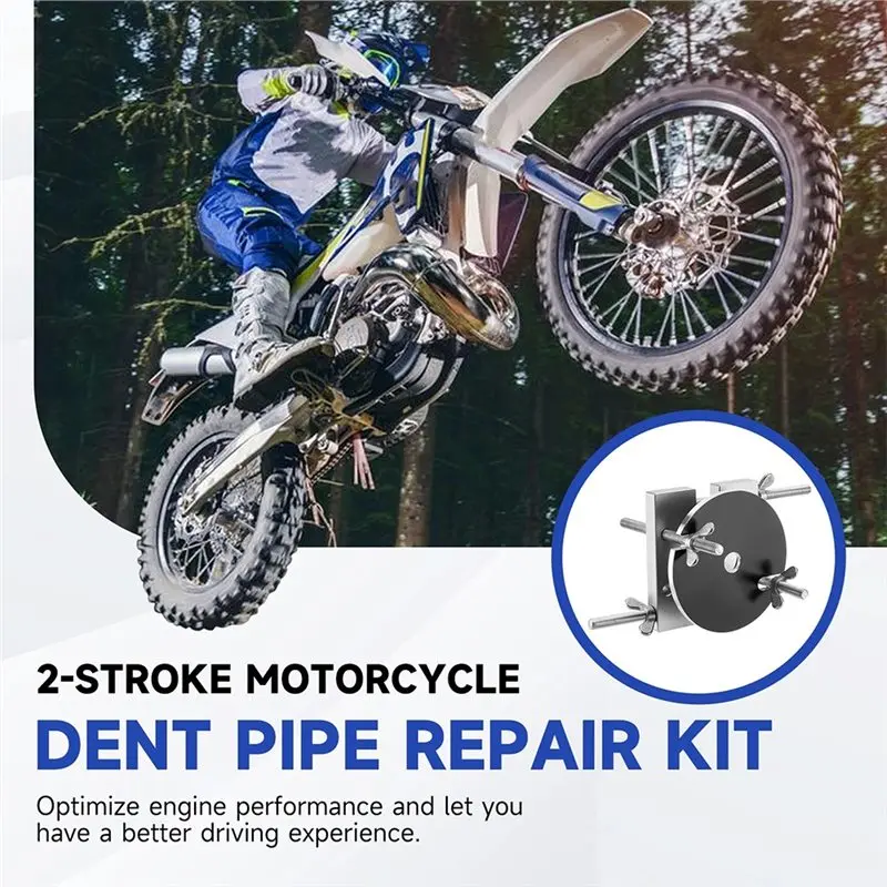 A64P-2-Stroke Motorcycle Dent Pipe Repair Kit W/Safety Valve For TE 125 250