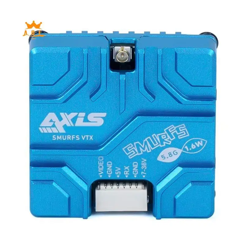 

A08E-For Axisflying SMURFS VTX 5.8G 1.6W VTX 40CH 1600Mw FPV видеопередатчик для FPV RC дронов, запчасть для DIY-сборки