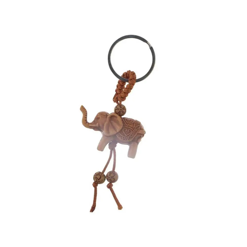 Shui Coins Key Rings Bags Pendant Five Emperors Coins Animal Key Chain Elephant Keychain Car Key Chain Brass Money Bag Keychain