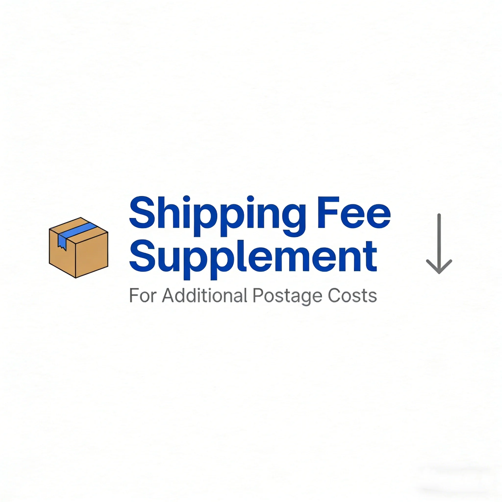 

Additional Pay on Your Order For Special Parts