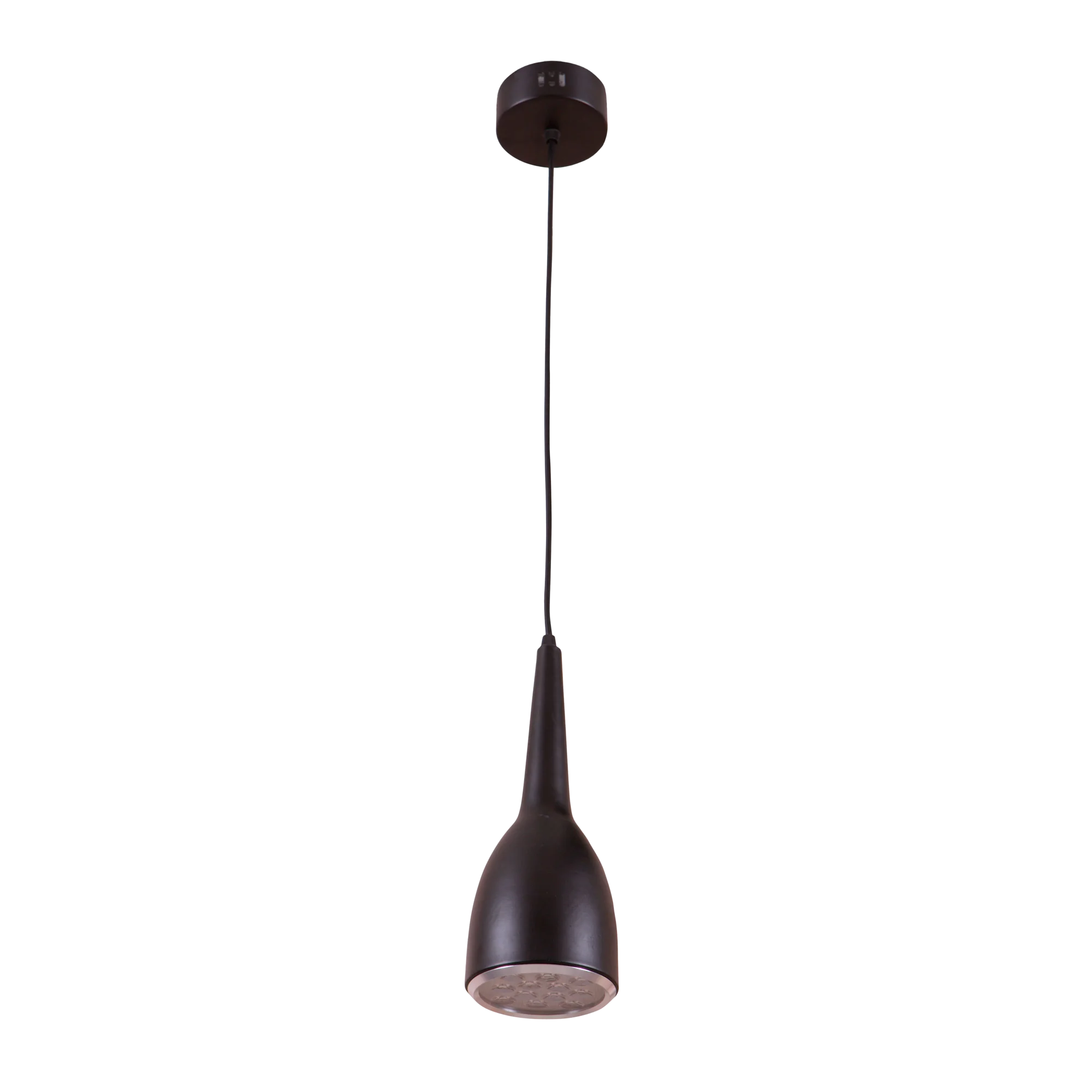 Pendant Akon VII Aluminum LED 12W 3000K 34CM Bivolt - D & D Lighting PE0008 Black