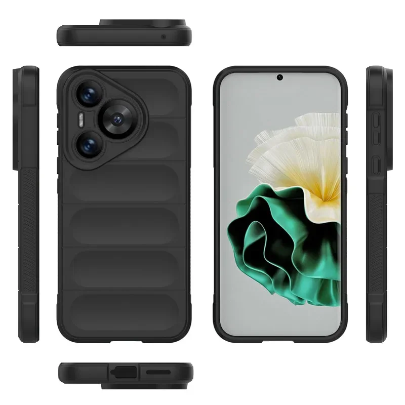 For Huawei Pura 70 Case Huawei Pura 70 Pro Plus Ultra Luxury Silicone Shockproof Protective Cover For Huawei Pura 70