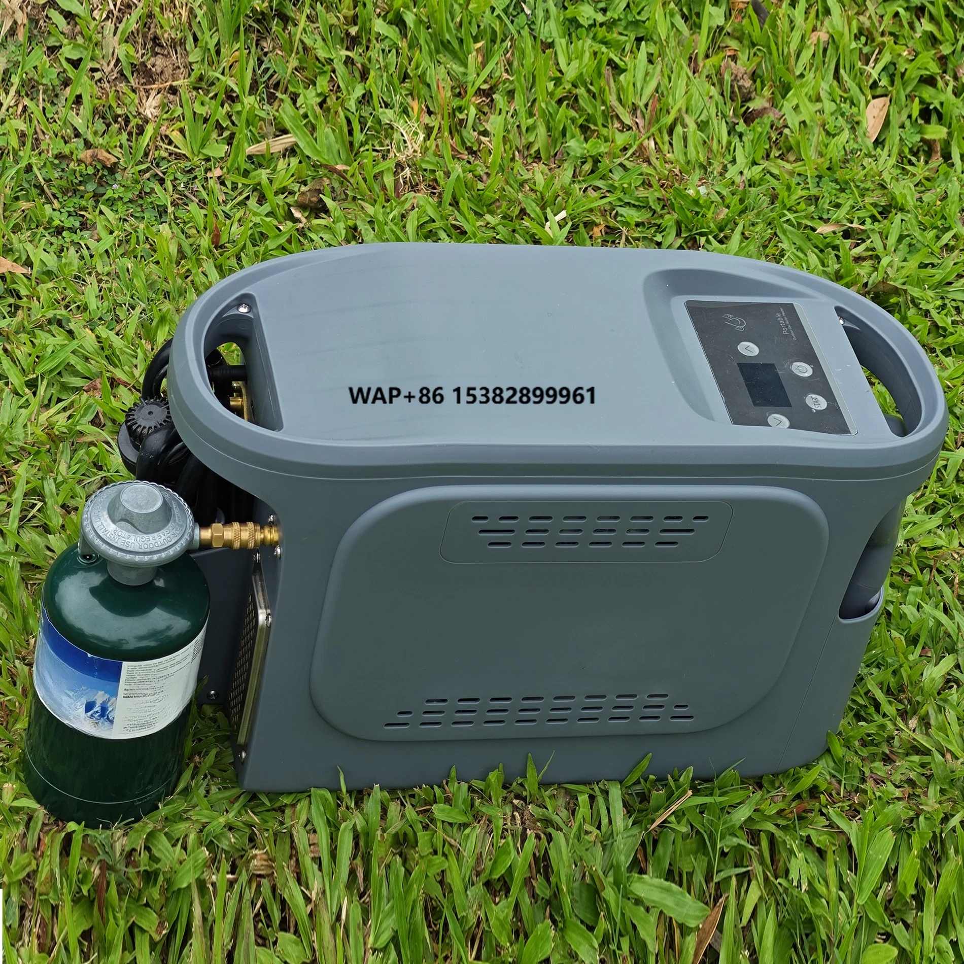 

6L Camping Gas Shower Instant Hot Water Heater for RV Marine Use, Leak-Proof & Eco-Friendly Nylon for Camping Hiking Shower