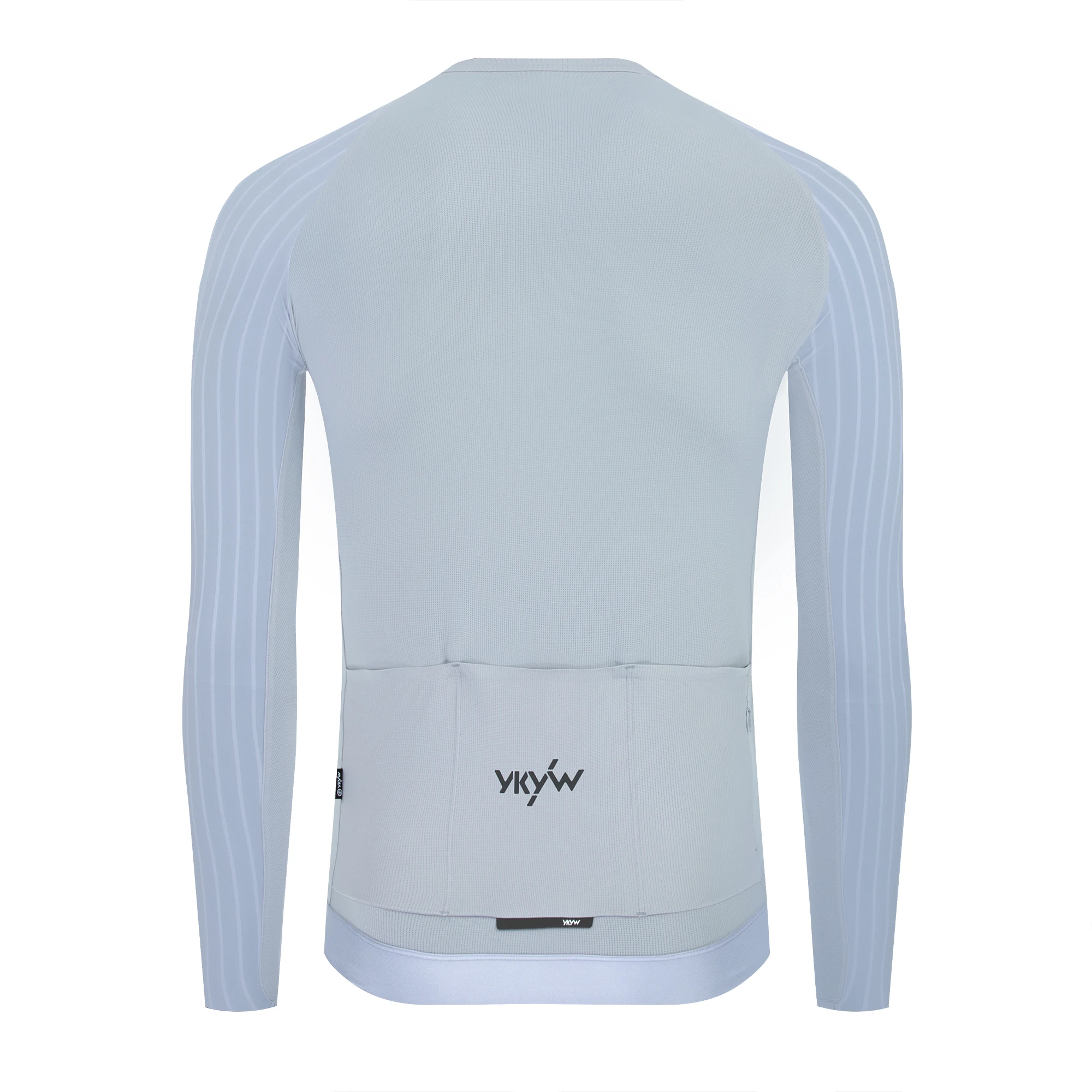 YKYWBIKE Herren-Radtrikot Langarm 2026 Rennrad-Shirt YKK Fahrradtrikot Atmungsaktiv Aerodynamisch Raglan-Ärmel – Detail 32