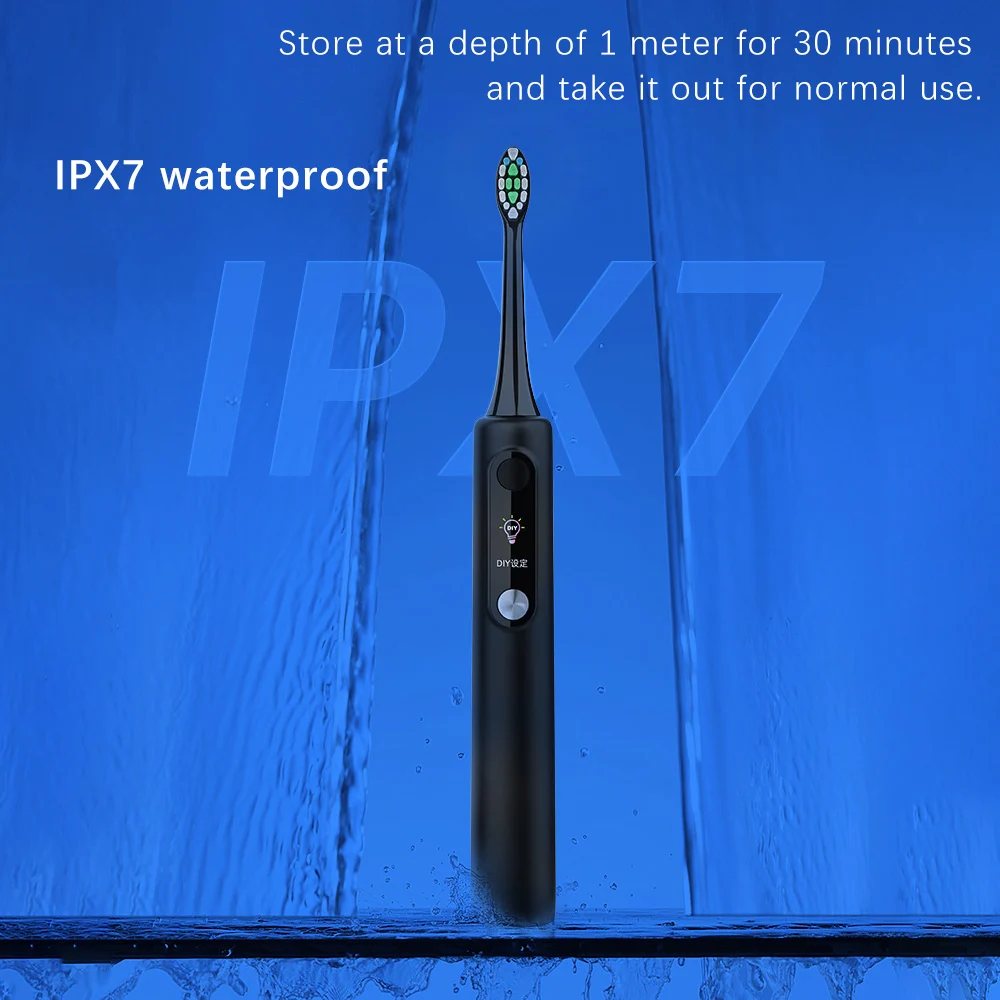 Xiaomi Mijia Smart Sonic Escova de Dentes Elétrica Clareamento Dental Oral Care Tooth Escova Ultrasonic Whitener Recarregável