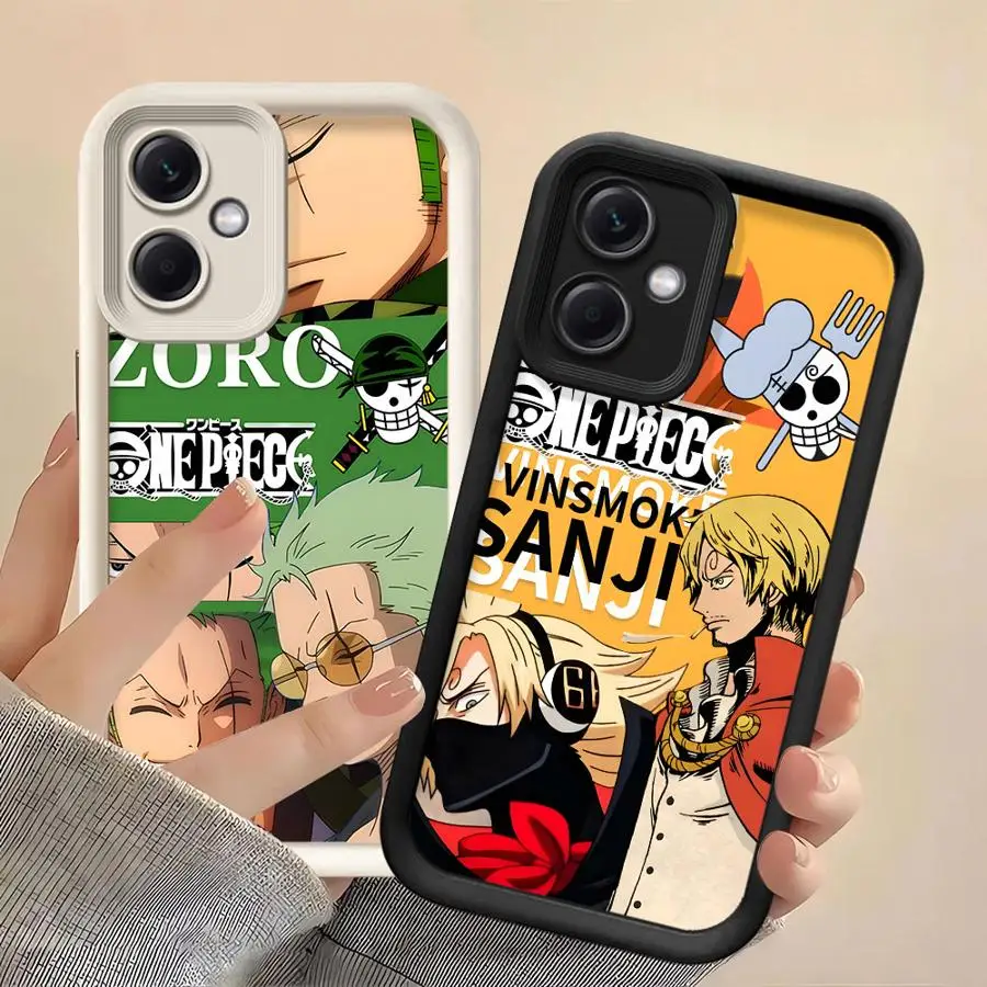 Funda de teléfono con logotipo de One Piece ZORO para Xiaomi Redmi 13 12 A4 A1 A2 Plus A3 funda suave