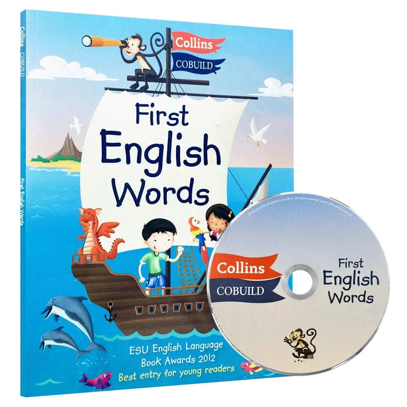 

Collins First English Word, Children's books aged 3 4 5 6, English Dictionaries picture books, 9780007431571