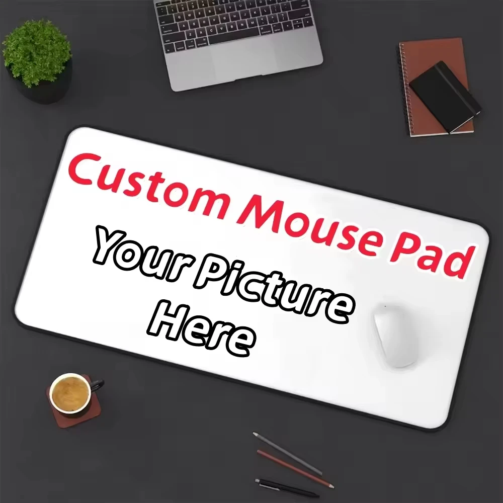 Custom Anime Print Gaming Desk Mat DIY Personalized Picture Keyboard Playmat Non Slip Rubber Mouse Pad