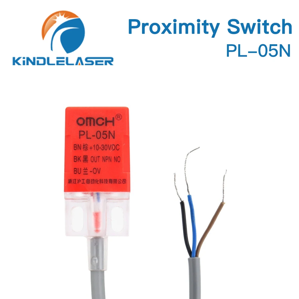 KINDLELASER Sensore di prossimità induttivo Interruttori PL-05N 5mm NPN Out DC10-30V Normalmente aperto NUOVO per macchina da taglio laser