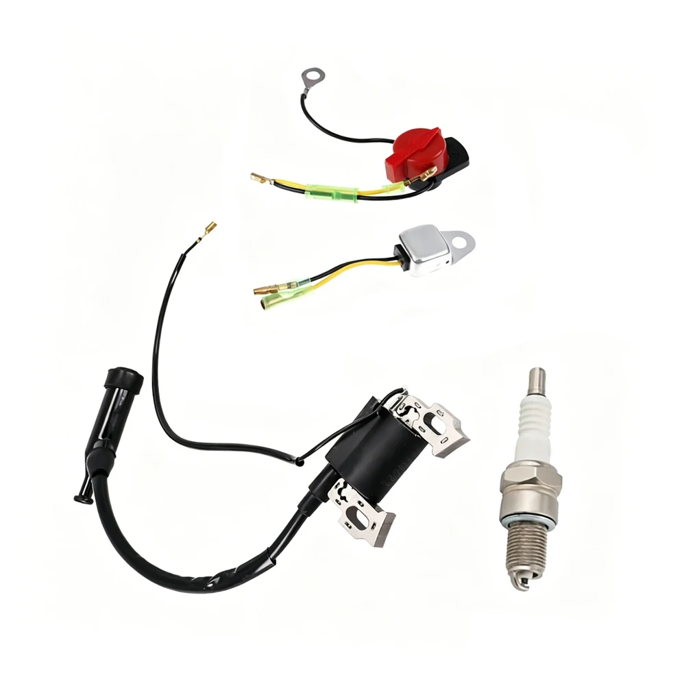 Ignition Coil Module for Honda For GX390 GX240 420cc Engines Featuring Kill Switch and Low Oil Detection Function