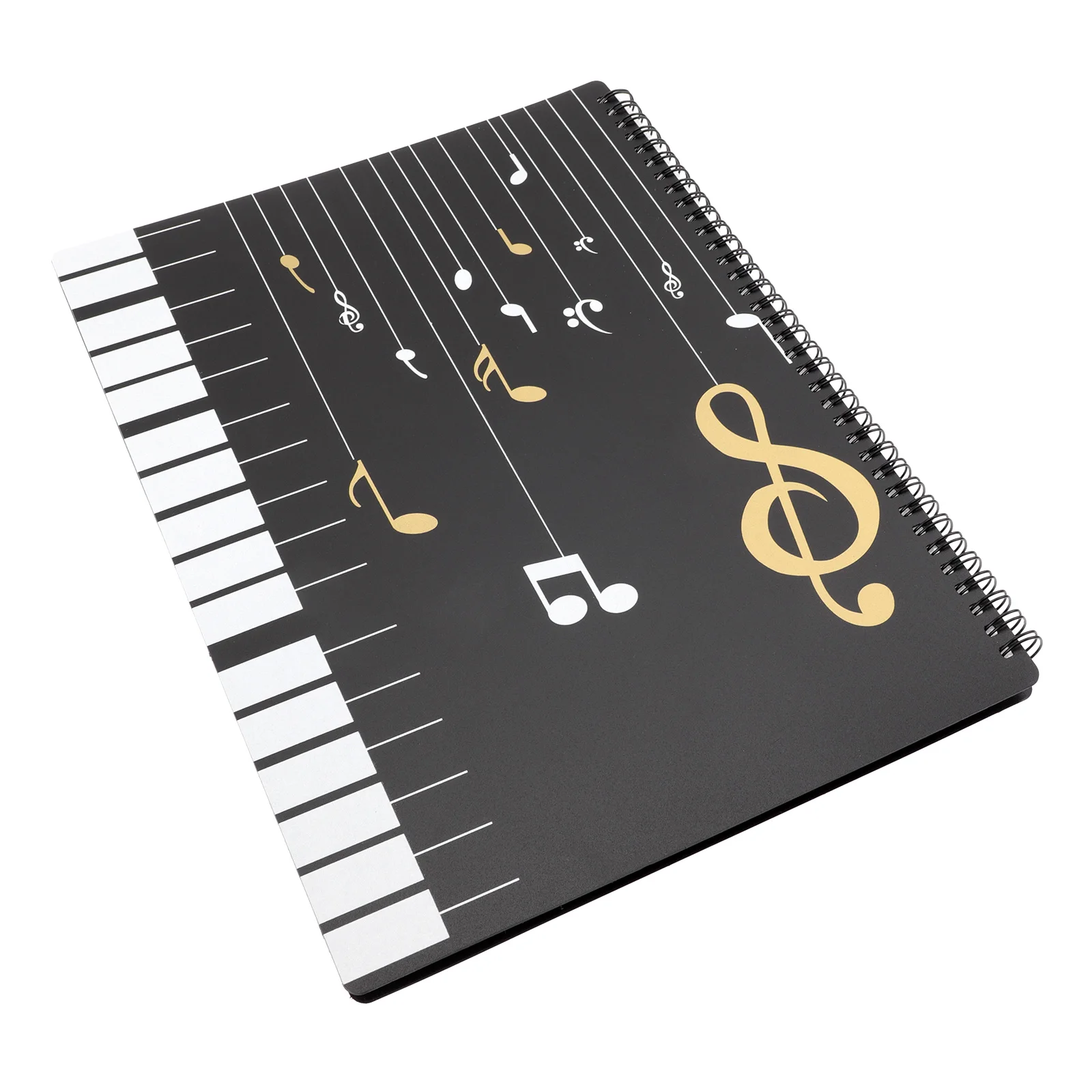 

A4 Size Document Holder Lightweight PP Material File Paper Folder Music Sheet Organizer Waterproof for Musicians