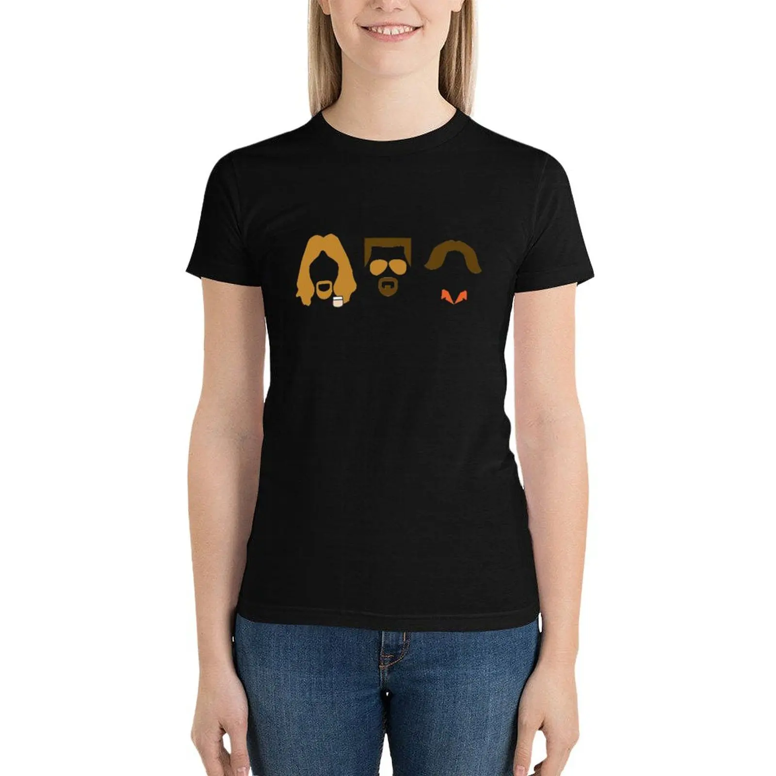 

Big Lebowski Trio T-Shirt kawaii clothes funny vintage clothes T-shirts for Women
