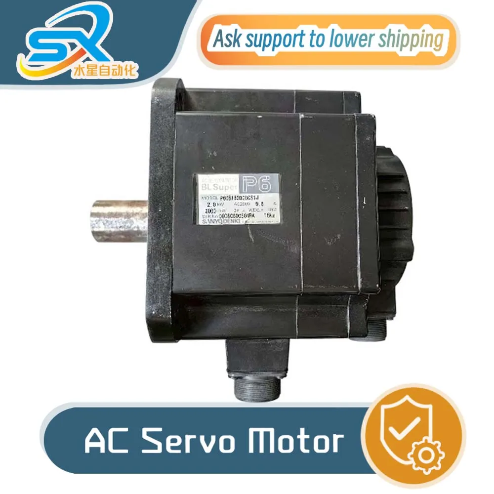 

Sanyo AC Servo Motor P60B18200BCS1J 2kw Running in Good Condition Provide Photos And Videos Photo Shipment Please inquire