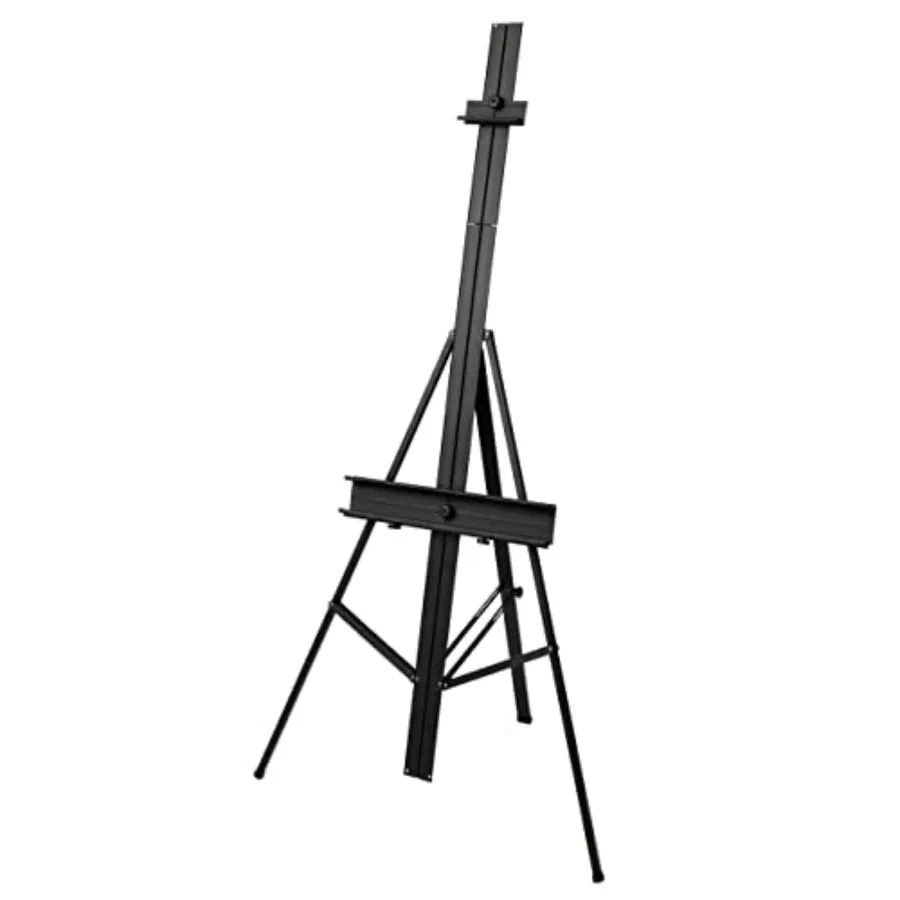 74" Black Aluminum …