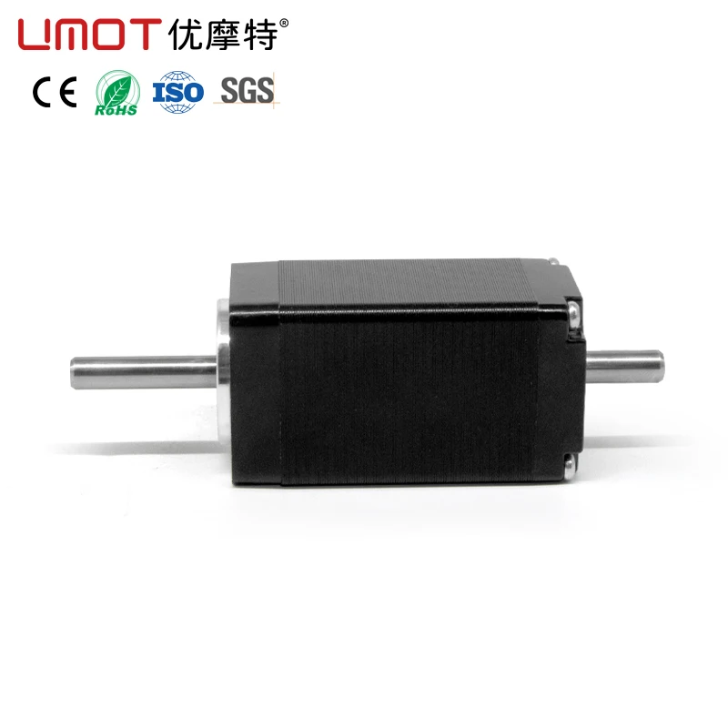 

UMOT Nema11 Dual-Shaft Stepper Motor 28X52mm 1.8° 0.67A 110mN.m 2 Phase for High-Precision Positioning for 3D Printe Machine