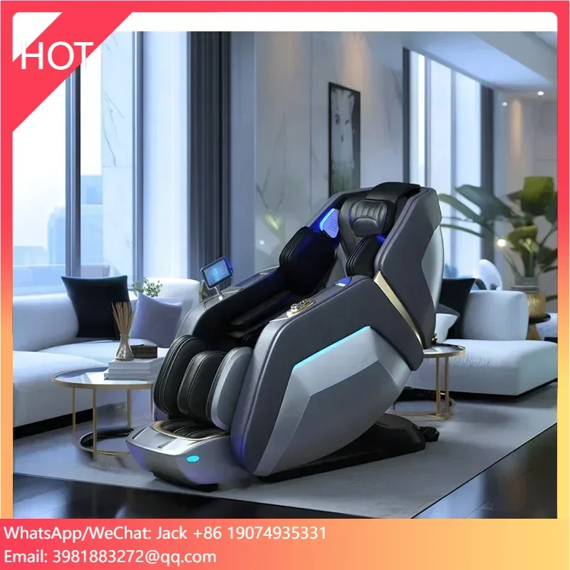 

Factory 2025 Hot Sell 4D Zero Gravity Massage Chair Shiatsu Electric Heating Full Body Massager Luxury SL Track Massage Chair