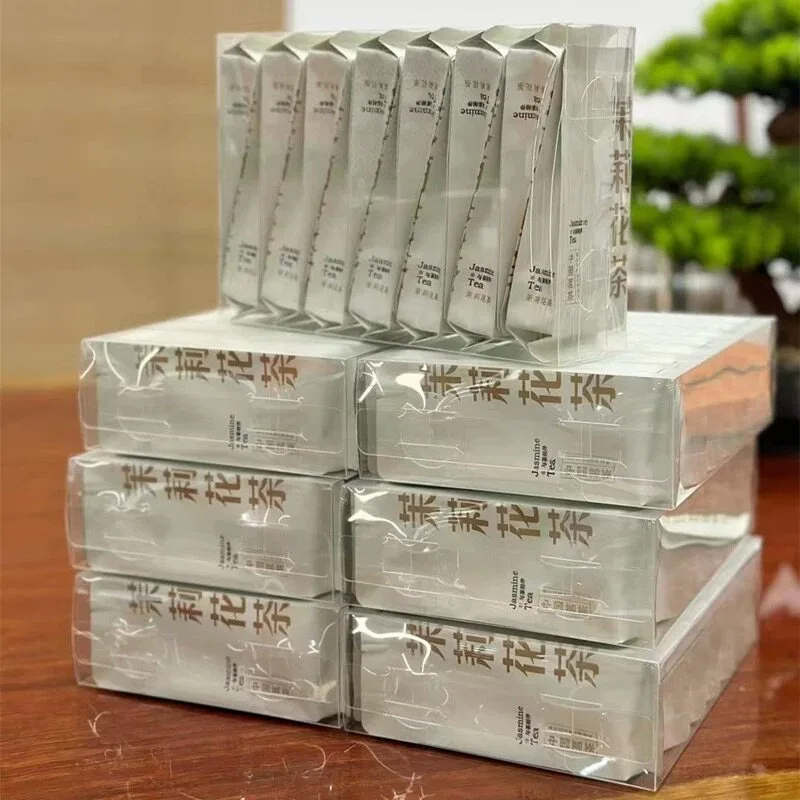 Caja de Regalo de Té de Jazmín Chino Seleccionado, Bolsitas de Té Frío con Aroma Intenso