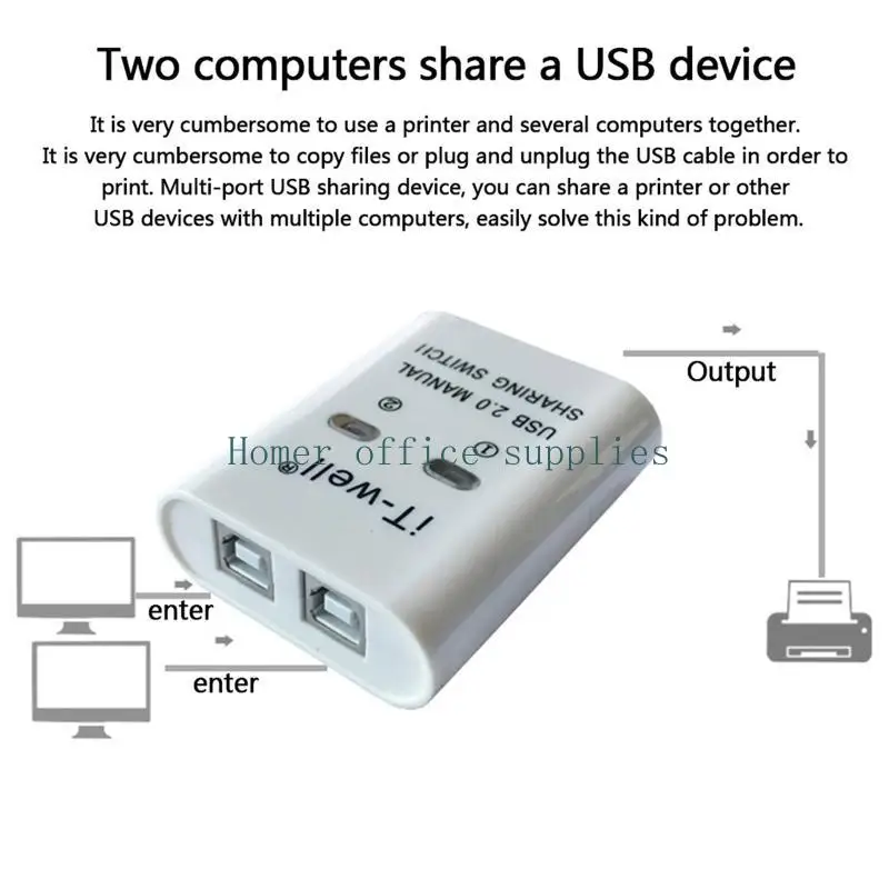 K43B Usb Printer Sw… - image