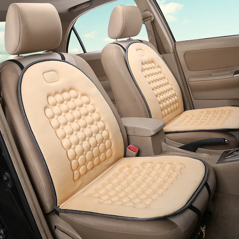 

Comfortable Sponge Massage Car Seat Cushion Cover Car Accessories Auto Front Row Single Seat Cushions Office Chair Pad Universal