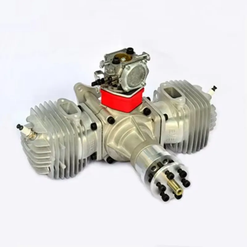 Mesin EME 120CC Twin Cylinder Two Stroke untuk Model Pesawat RC