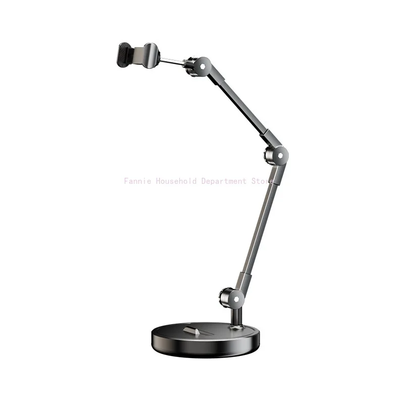Phone Holder Portable Folding Multi-Angle Adjustable Stand for Cell Phone Height Adjustable Phone Bracket for Live Broadcast