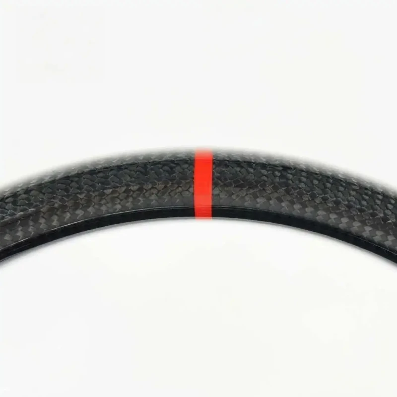 Customized for Leather Carbon Fiber Steering Wheel for  S-Class W222 2014-2017 3/4 Spokes 35mm Grip