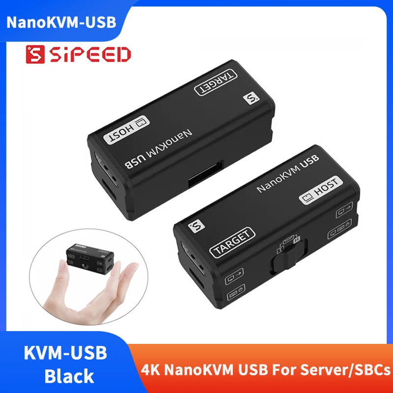 

Sipeed NanoKVM-USB Operation And Maintenance USB 3.0 Capture Card Virtual Keyboard Mouse Web Control USB Switch For Server/SBCs