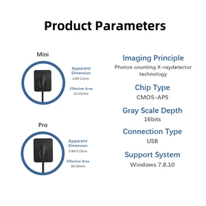 Sensor Sinar-X Gigi VRN Sistem Digital Intraoral Pasokan Peralatan Kedokteran Gigi Radiografi Pencitraan HD Sensor Digital Portabel 10 sensor penjualan terbaik rx - №