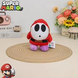 15cm Shy Guy Plush Doll Super Mario Bros Anime Peripherals Kawaii Mask Man Anime Figure Character Model Party Gifts for Kids Toy