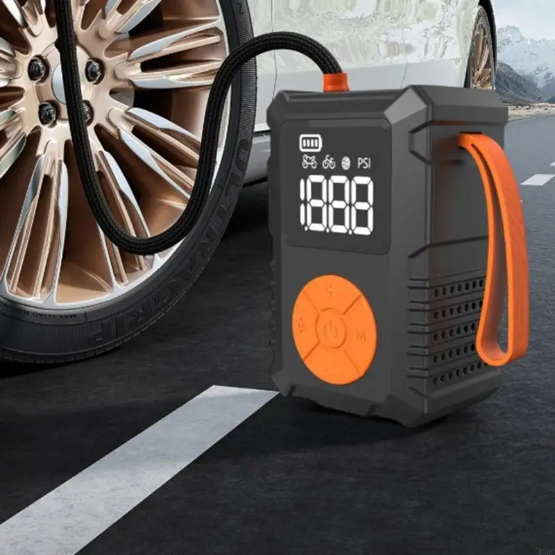 2025 New Tire Inflator Portable Air Compressor,Fast Inflation Cordless Air Compressor, Electric Air Pumps for Car Motorcycle