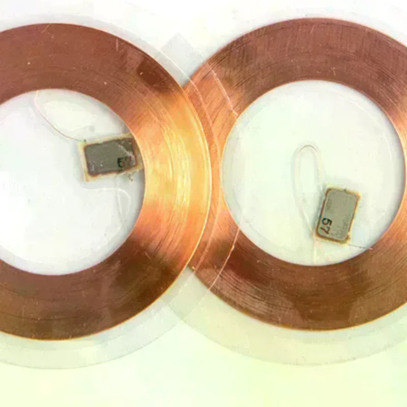 

5 шт. 125 кГц ID T5577 записываемая перезаписываемая медная катушка монета-карта брелок RFID ультратонкая карта доступа к сотовому телефону