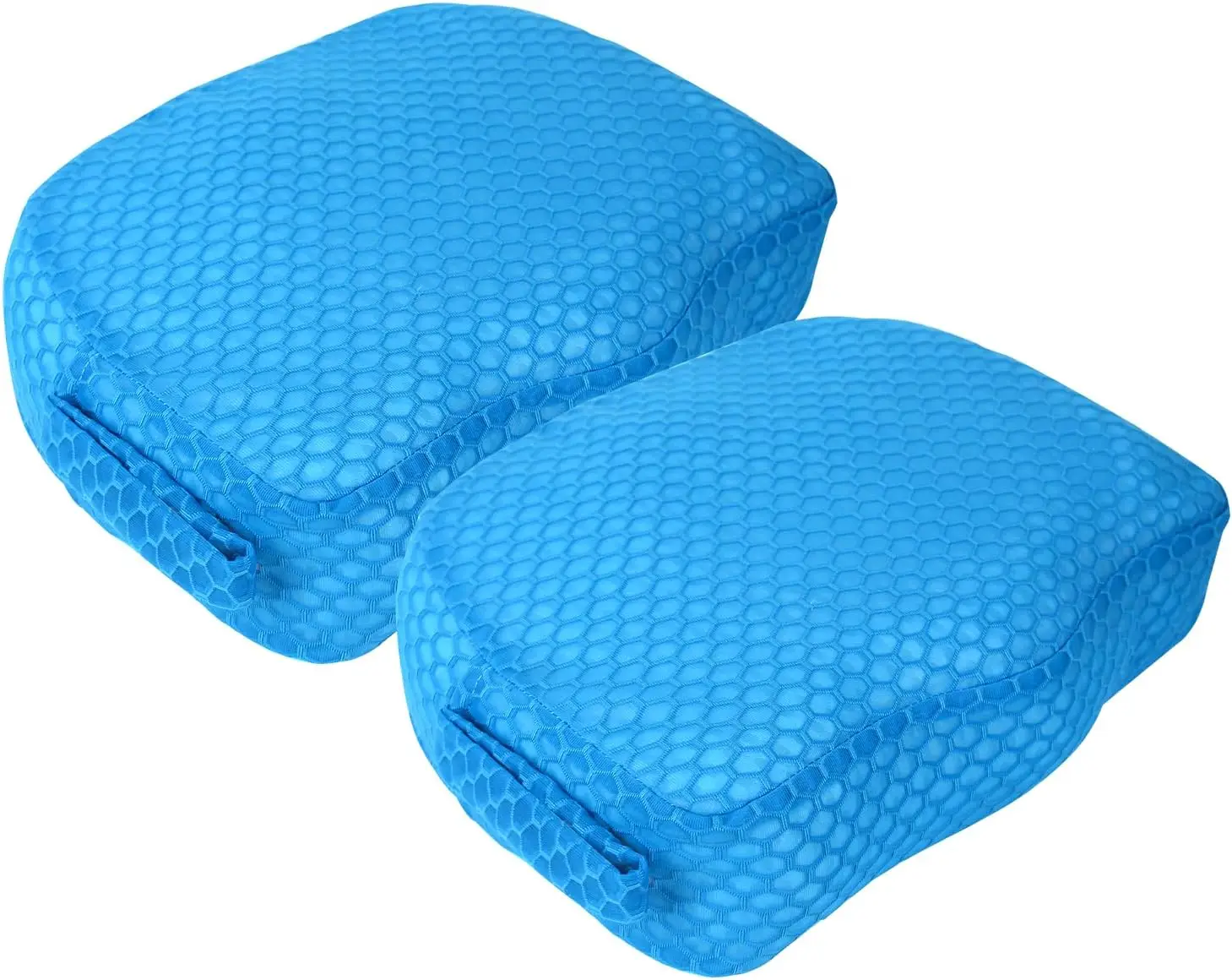 

Weighted Hot Tub Booster Seat with 3D Air Mesh, Quick Dry & Non-Slip Bottom for Adults (2 Pack - Blue)