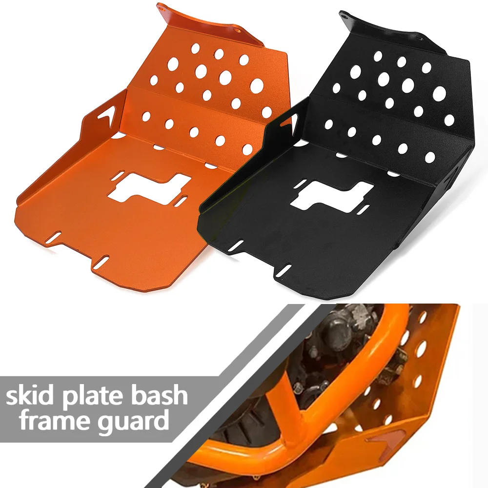 

DUKE 200 125 390 duke125 Motorcycle Aluminium DUKE 390 DUKE390 Base Chassis Guard Skid Plate Belly Pan Protector Cover For KTM