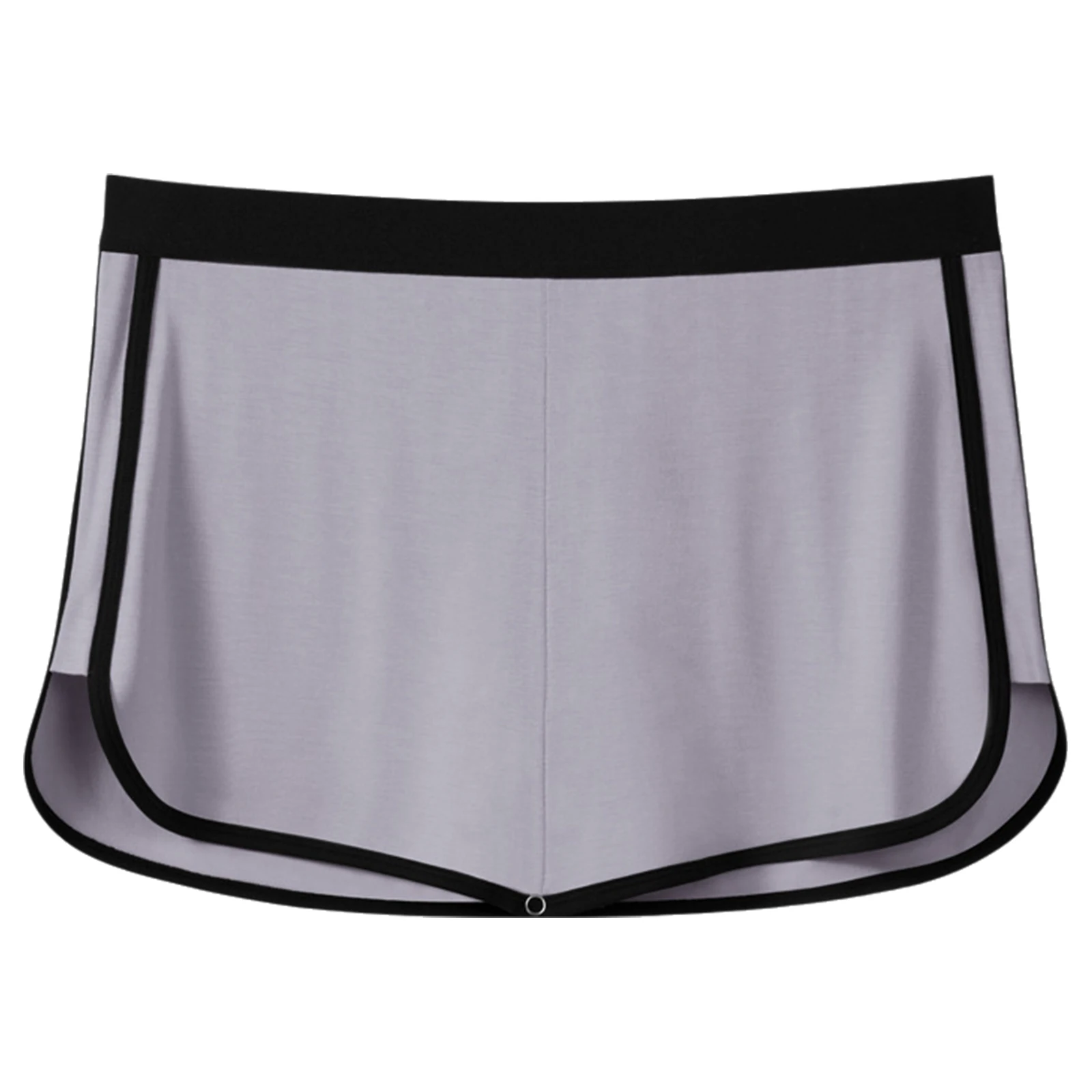 الرجال زر واحد على المنشعب سراويل بوكسر المدمج في ملخصات كولوتيس الملابس الداخلية ملابس خاصة الشاطئ تنوعا الملابس الداخلية لينة مجلس السراويل