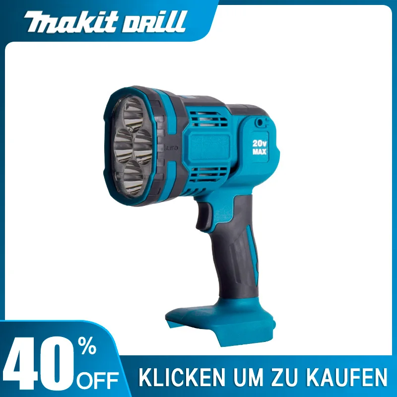 

worklight compatible with Makita 18V li-ion batttery BL1820 BL1840 BL1850 BL1860 BL1860B（ No battery ）