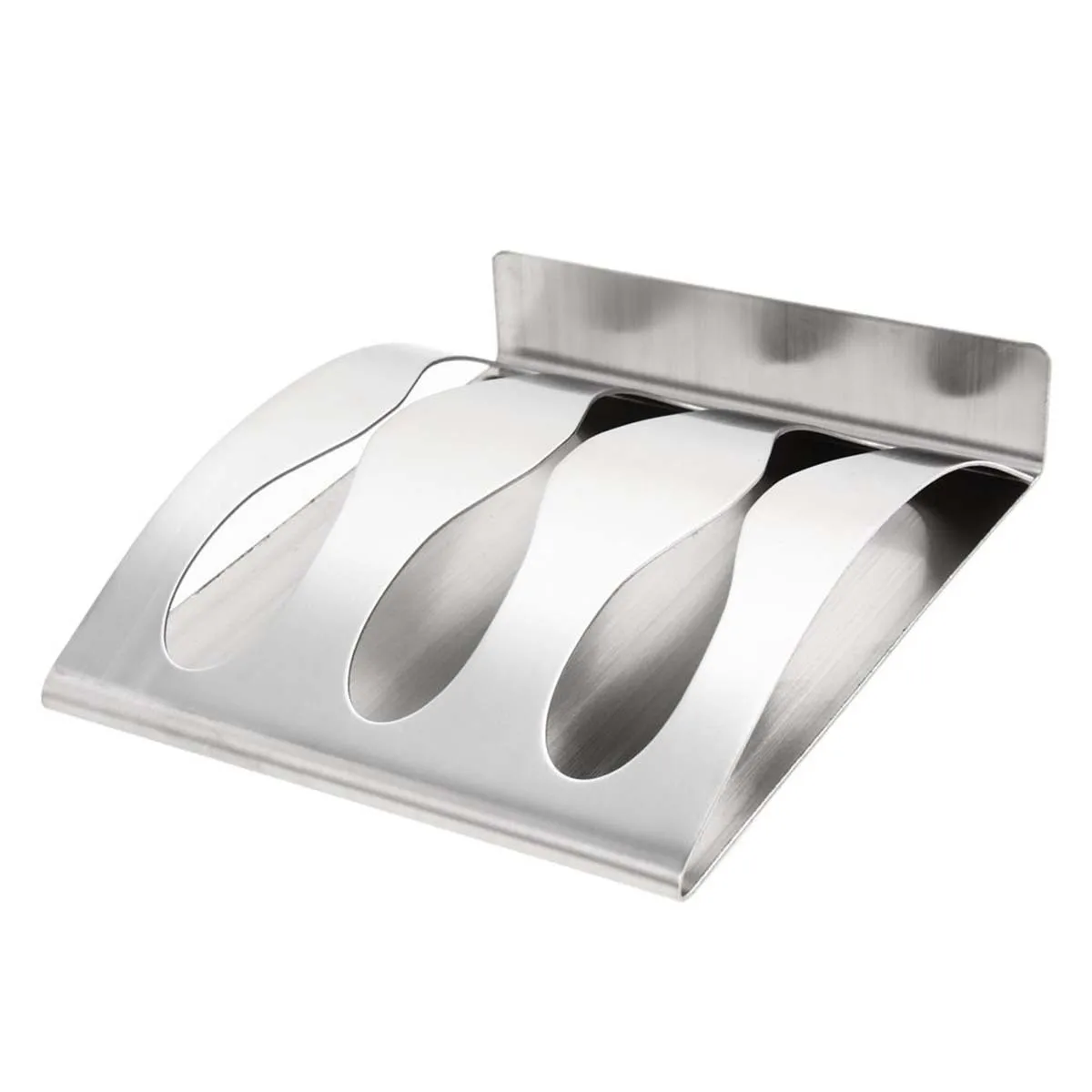 

Tooth Brush Holder Toothbrush Rack Bathroom Wall Mount Wall-mounted Stainless Steel