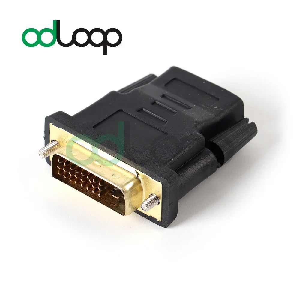 ODLOOP HDMI Female To 24+1 Male Converter for TV Box, Blue-ray, HDTV, PC