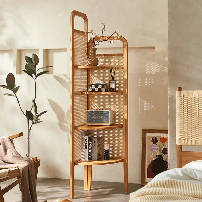 Wooden Corner Display Stand Box Regale Storage Repisas Shelves Bedroom Plant Flower Book Cabinet Collection Repisa Home Products