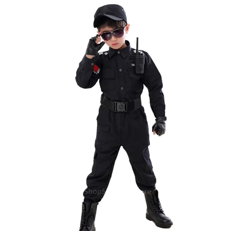 زي شرطة المرور الرسمي للأطفال ، رجال الشرطة ، الجيش ، تأثيري ، الأداء ، الخاص ، الشرطة ، الكرنفال ، الحفلات ، الأولاد ، الأطفال ، * * * * *