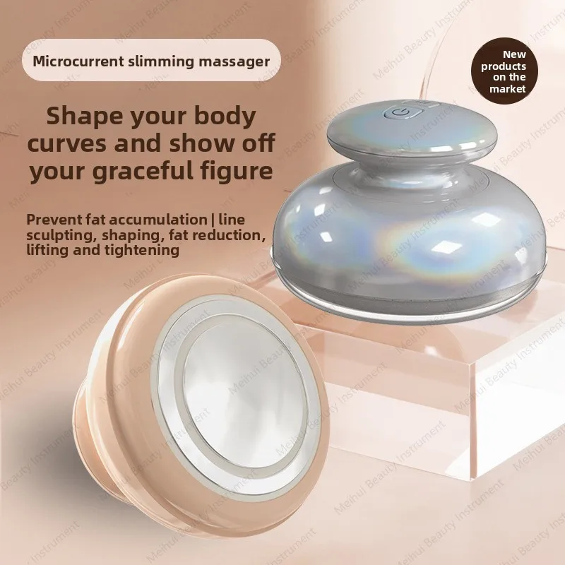 Microcurrent Fat Magnetic Vertical Thin Vibration Massage Shaping Fat Burning Body Household Slimming Device