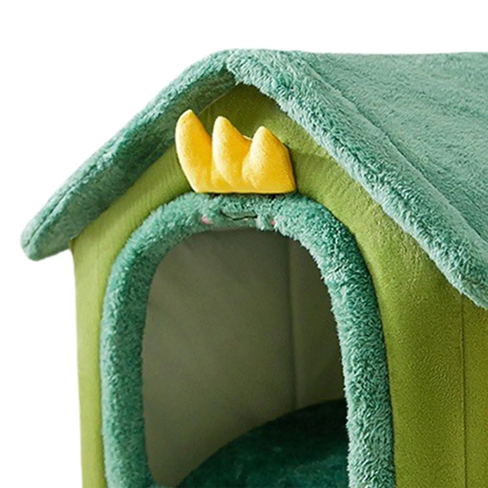 Cats Bed Sleeping House Warm Cats Cave Kitten Shelter Cat Tent Washable Cats Hut Comfortable Kennel Removable for Pet Supplies