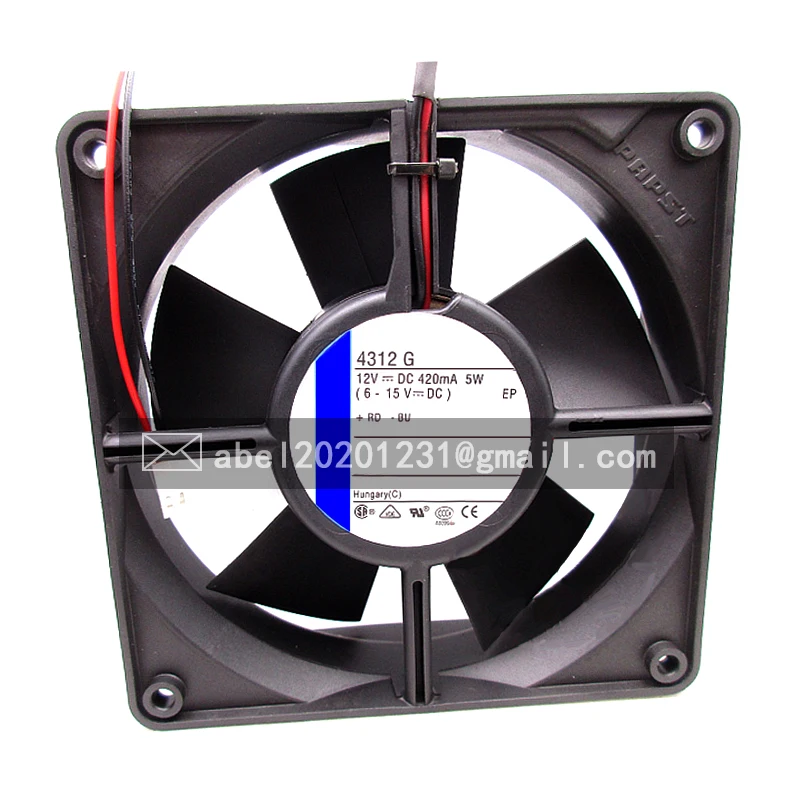 

BRAND NEW 4312G 4312 G DC 12V ORIGINAL COOLING FAN COOLER 119 x 119 x 32 mm