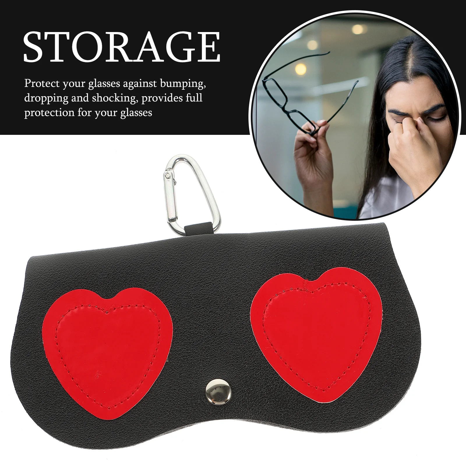 

Sunglasses Pouch Glasses Case Protective Storage Bag Practical Portable Eyeglasses Holder Glasses Storage Sleeve