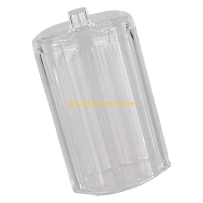 M4YA Acryl -katoenen kussenhouder Wimel Tool Opbergdoos stofdichte make -up organisatoren