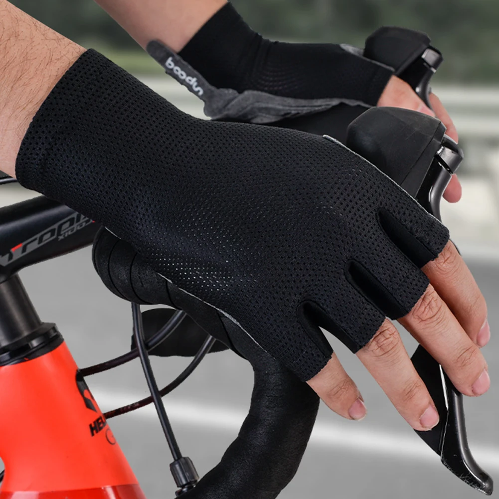 

Unisex Cycling Half Finger Gloves Anti-Slip Breathable Gloves For Outdoor Sports